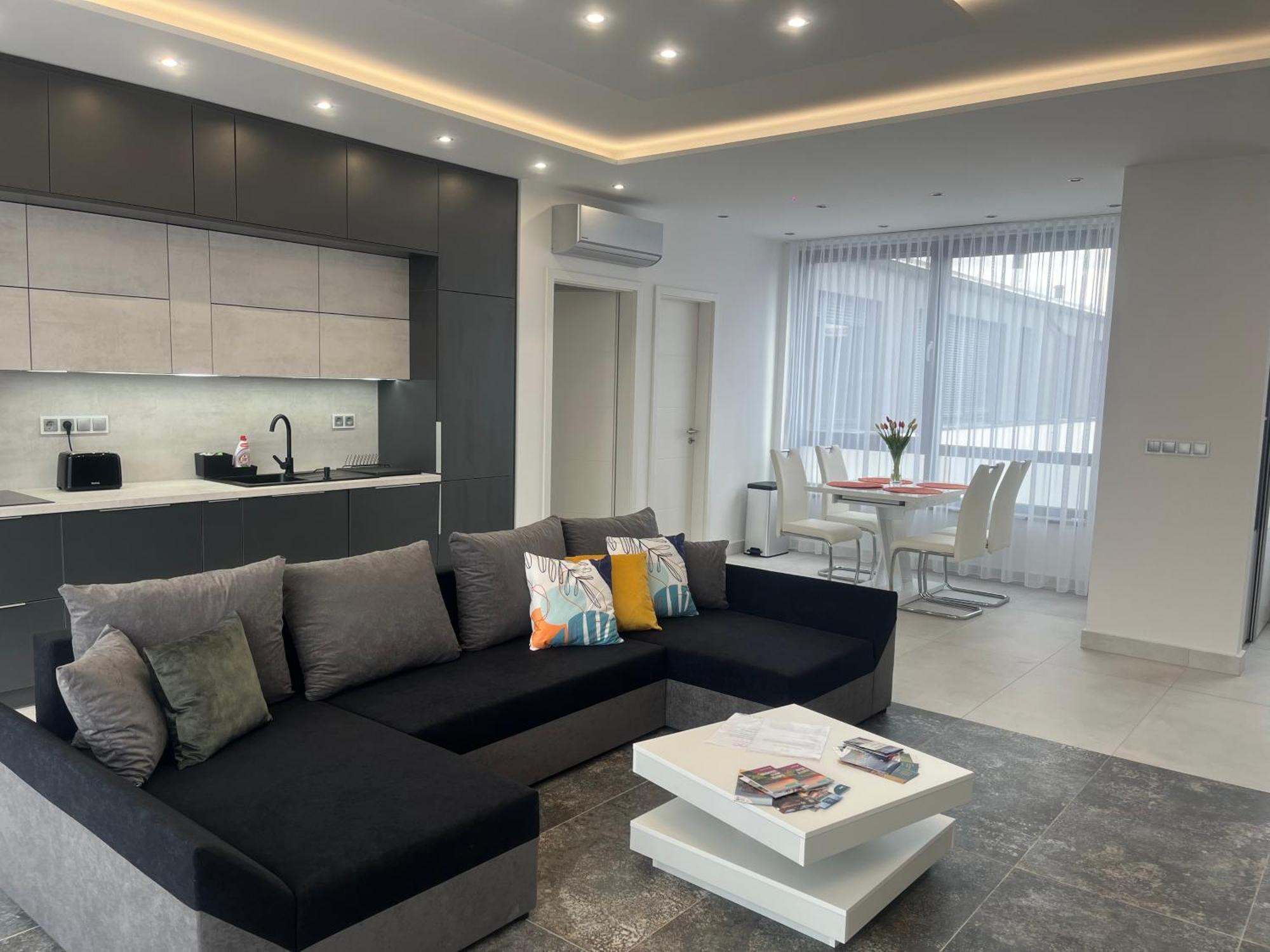 Exkluziv Panoramas Lakas Pecs Appartement Buitenkant foto